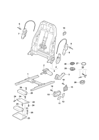 L5N0959111A-Motor, seat leveling