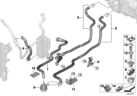 64216821251-RADIATOR HOSE BMW G11,G30,G32
