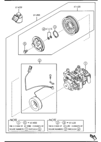 BP4S61L20-Armature & pulley kit