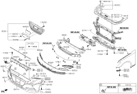 86350B1230-GRILLE ASSY-RADIATOR