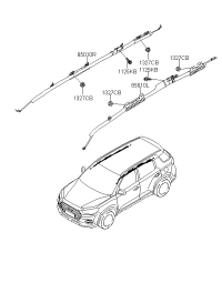80410S6000-CURTAIN AIR BAG MODULE,LH
