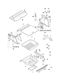 L8R0863565A-Cover, battery box & tool tank