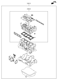 209102GH07-GASKET KIT-ENGINE OVERHAUL