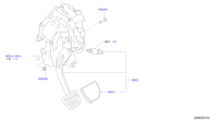 PEDAL ASSY-BRAKE W/BRACKET