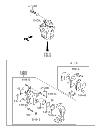 PAD KIT-FRONT DISC BRAKE