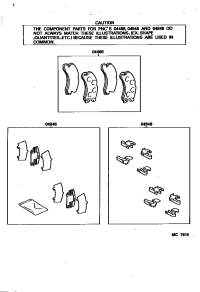 0446650010-A389 BRAKE PAD N.ABS