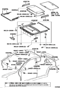 632010N011-GLASS SUB-ASSY, SLIDING ROOF