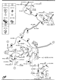 GV2A43260-Pipe NO.2, brake-a. B .s