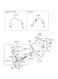 585103R000-CYLINDER ASSY-BRAKE MASTER