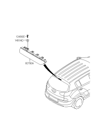 927003W110-LAMP ASSY-HMS