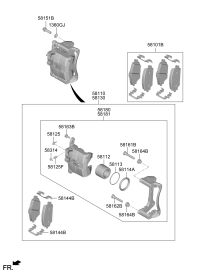 PAD KIT-FRONT DISC BRAKE