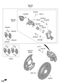 PAD KIT-REAR DISC BRAKE