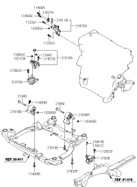 218150Q000-BRKT-ENGINE MTG