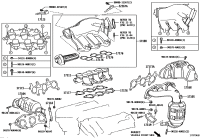 171400P250-MANIFOLD SUB-ASSY, EXHAUST, RH