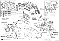 1715031420-MANIFOLD ASSY, EXHAUST, LH