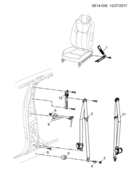 9051827-Buckle sub-assy
