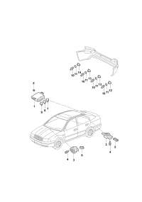 1ZD919485F-BRACKET-ENGINE SUPP*