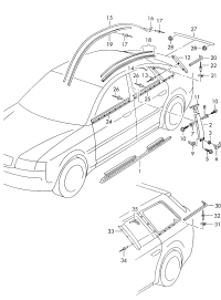 L4C5853703-Garnish assy-roof