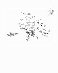 2519100123-Bracket assy-seat mtg