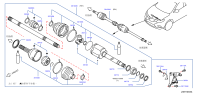 391004BB0E-SHAFT ASSY-FRON