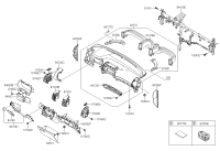 93700S60204X-SW ASSY-C/PAD LWR,LH
