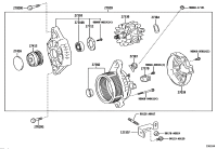 125110P070-BRACKET, ALTERNATOR, NO.1