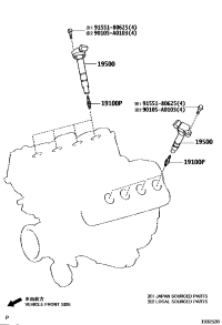 90919A2003-COIL ASSY- PLUG TOP