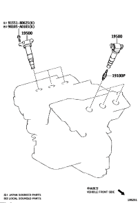 90919A2004-COIL ASSY- PLUG TOP
