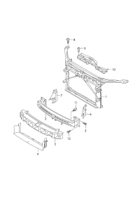 5E0121295-SUPPORT ASSY, INSULATOR