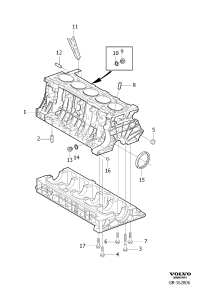 985136-GASKET,CYL HEAD RH-L494