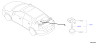 264702FJ1A-LAMP ASSY-TRUNK ROOM