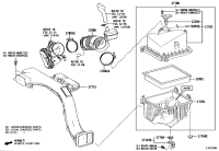 17119F0030-BRACKET, AIR CLEANER