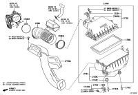 17751F0160-INLET ASSY AIR CLEA