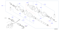 396005BC0A-SHAFT ASSY-REAR DRIVE