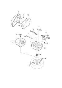 56D011221-Lever, drive w/crank arm