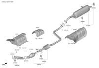 28600Q8100-MUFFLER COMPLETE-CENTER