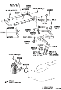 2380131150-PIPE SUB-ASSY, FUEL, NO.1