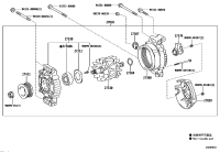 2706051010-ALTERNATOR, 12V 80A 4PK, TOYOTA