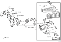 1773031020-PRECLEANER ASSY, AIR W/HOSE