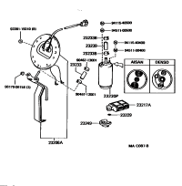 2321716043-FILTER, FUEL PUMP