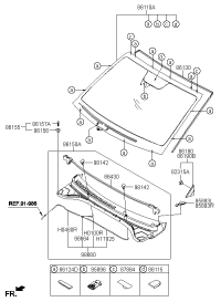 86153F0000-COVER-COWL SIDE LH