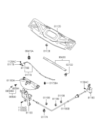 8643017000-W/STRIP-HOOD