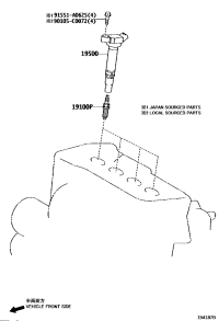 90919C1008-SPARK PLUG