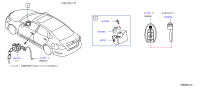 4870000Q0K-LOCK SET-STEERING