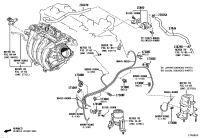 23826F0310-HOSE, FUEL VAPOR FEED, NO.1