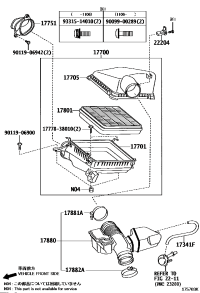1770538100-CAP SUB-ASSY, AIR CLEANER