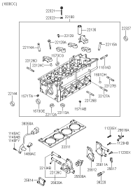 2561222002-GASKET-O/F TO TIMING CASE W272