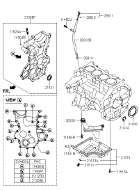2135003120-Cover assy-timing chain