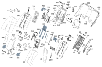 21392069078U53-Cover, rr seat back