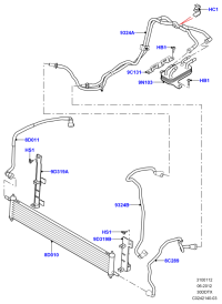LR035628-HOSE ASSY-EGR COOLER,OUT